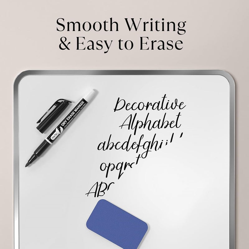MaxGear Dry Erase Markers Black Fine Point, 72 Count Fine Tip Whiteboard Markers Bulk Low Odor Erasable for White Board, School Supplies for Classroom, Home, Office, 72 Count, Black - Image 3